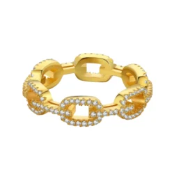 New CASSY Arya - Bague A Maillons Entrelaces