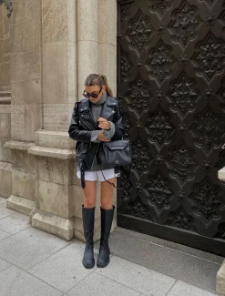 Hot CASSY Bottes Plates Noires