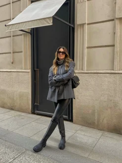 Hot CASSY Bottes Plates Noires