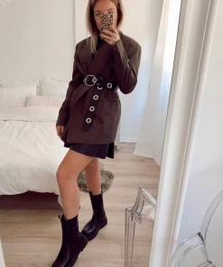 Shop CASSY Bottines Chelsea Noires A Insert Elastique