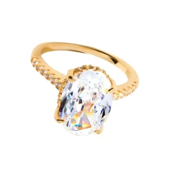 New CASSY Divya - Bague En Pierre Ovale