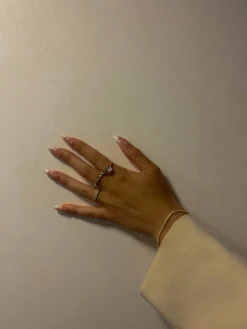 Cheap CASSY Mira - Bracelet Fin Entierement Sertie De Zirconiums En Plaque Or