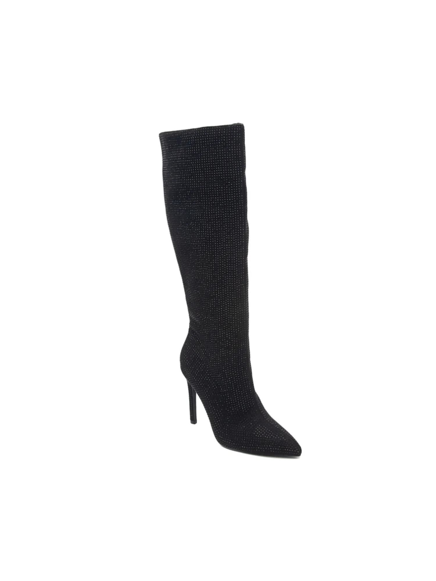 Sale CASSY Savannah - Bottes Noires Hauteur Genoux Ornees De Strass